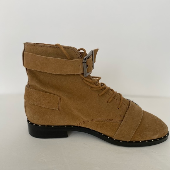 ASOS Arabelle lace-up buckle suede boots Size 5.5 - Picture 4 of 17